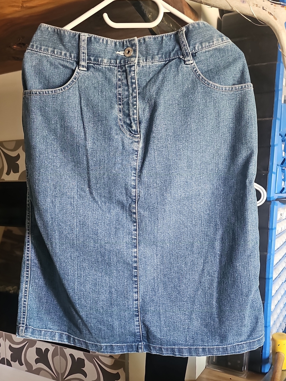 Northern Reflections Medium Blue Denim Skirt